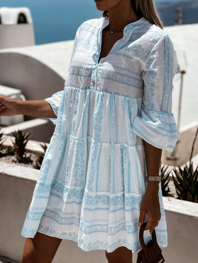 Lindsey - Boho Mini Dress
