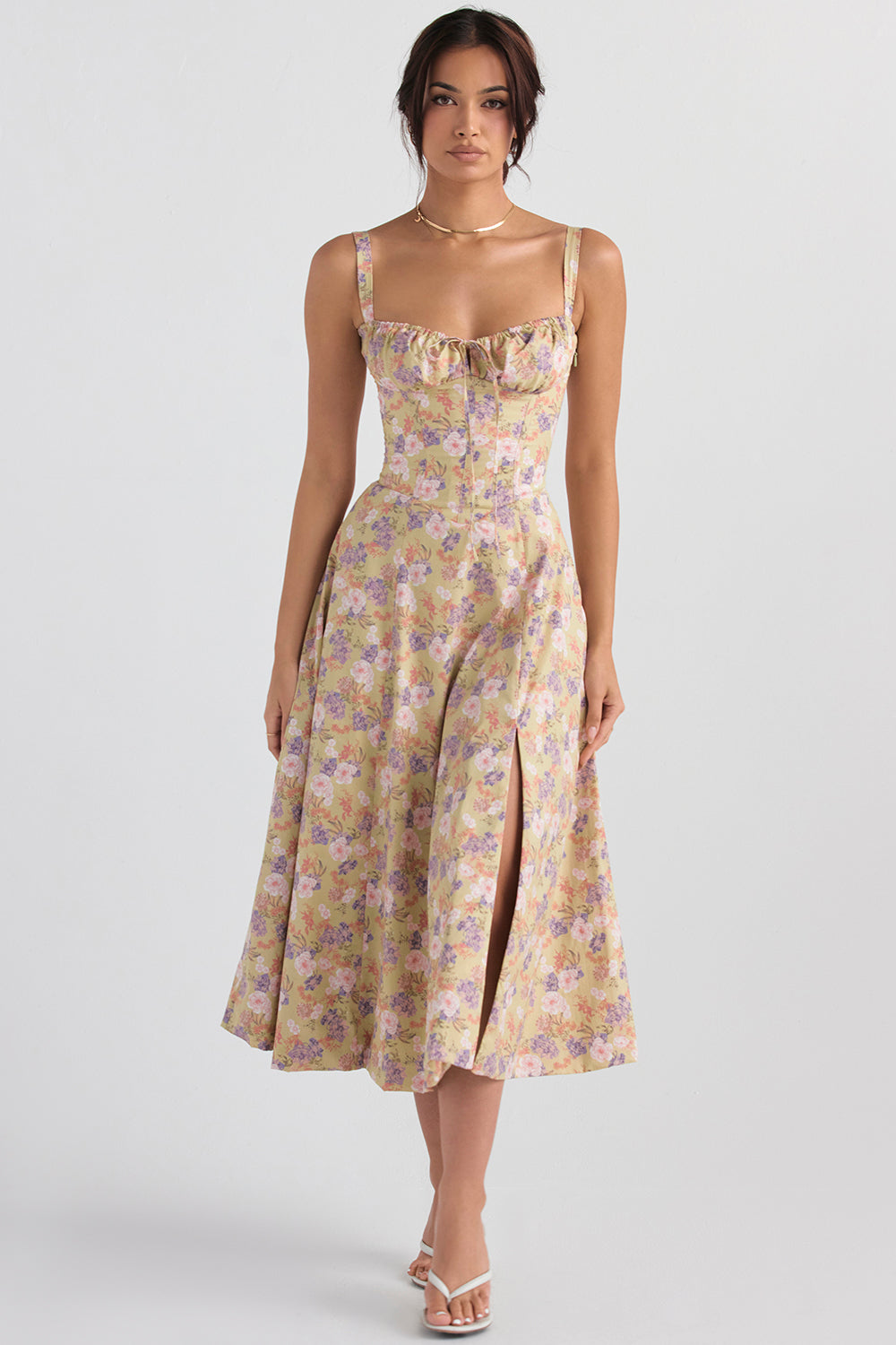 Marly - Floral Midi Dress