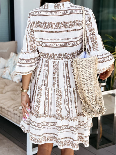 Lindsey - Boho Mini Dress
