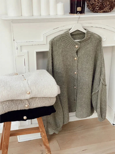 Alicja - Oversized Knit Cardigan