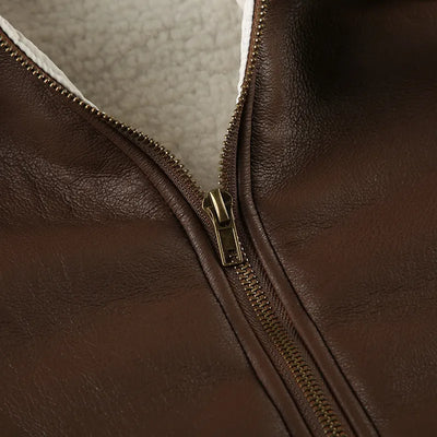 Wendy - Faux Leather Jacket