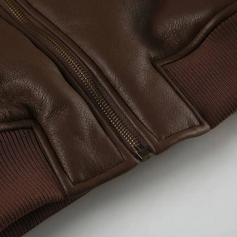 Wendy - Faux Leather Jacket