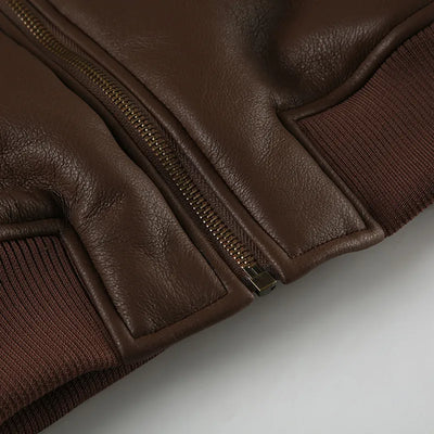 Wendy - Faux Leather Jacket