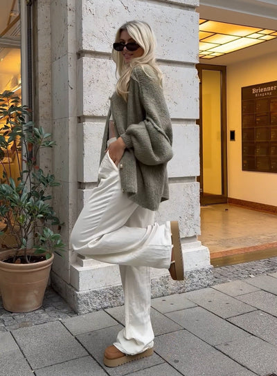 Alicja - Oversized Knit Cardigan