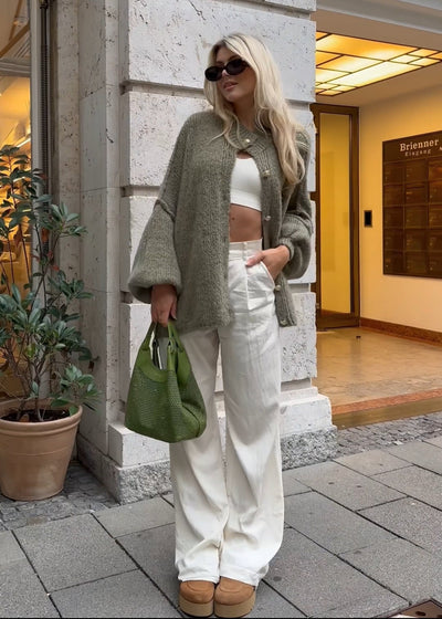Alicja - Oversized Knit Cardigan