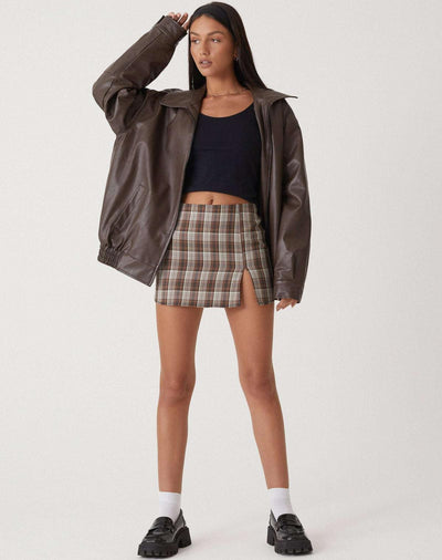 Cleo - Oversized Leather Jacket