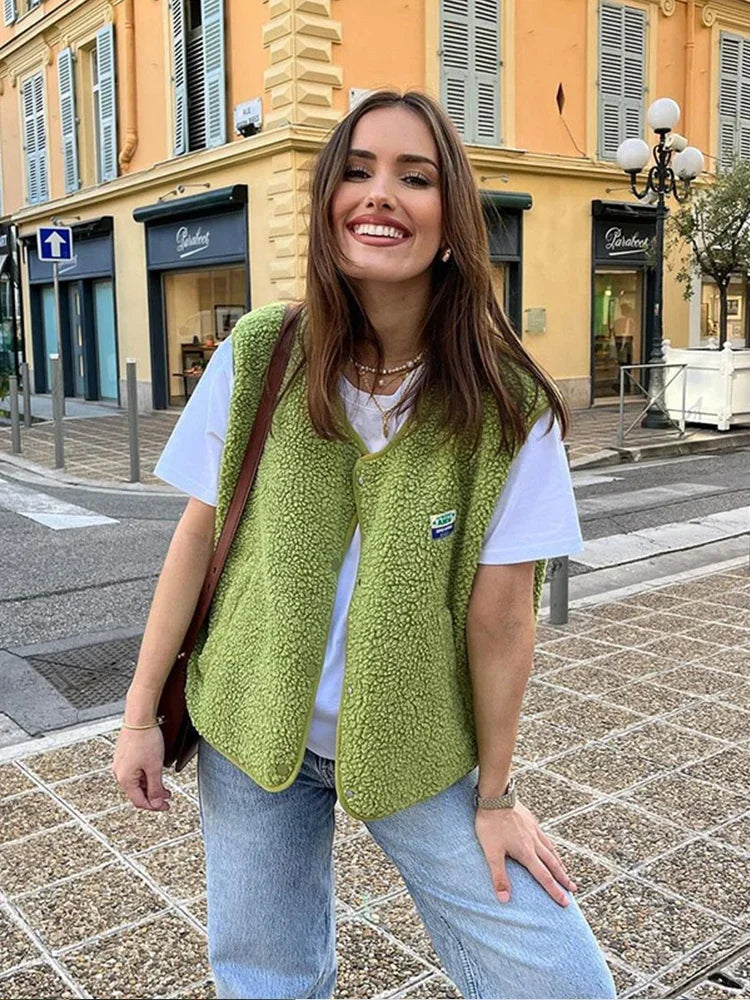 Caroline - Cardigan Vest