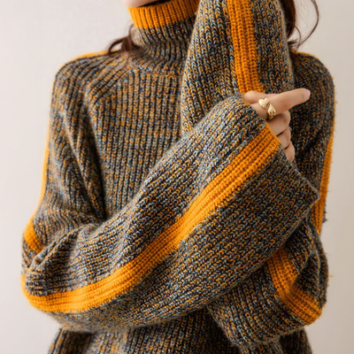 Cindy - Knitted Turtleneck Sweater