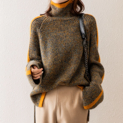 Cindy - Knitted Turtleneck Sweater