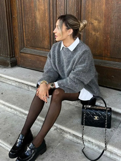 Leia - Oversized Wool Sweater